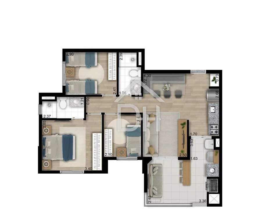 Apartamento na Vila Carrão — foto 18