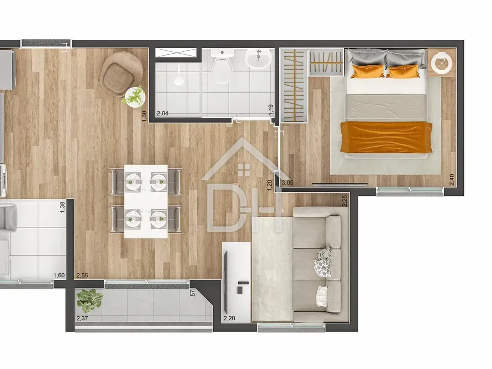 Apartamento na Vila Tolstoi — foto 20