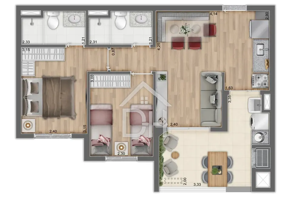 Apartamento na Vila Prudente — foto 19