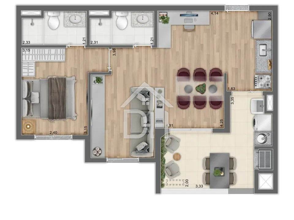 Apartamento na Vila Prudente — foto 17