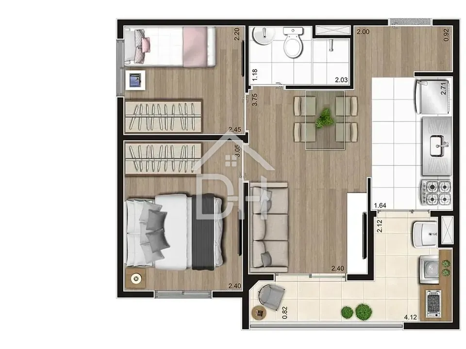 Apartamento no Campo Grande — foto 18