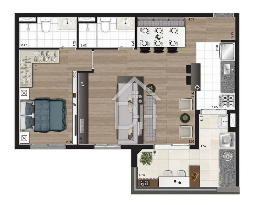 Apartamento em Alto da Lapa — foto 19