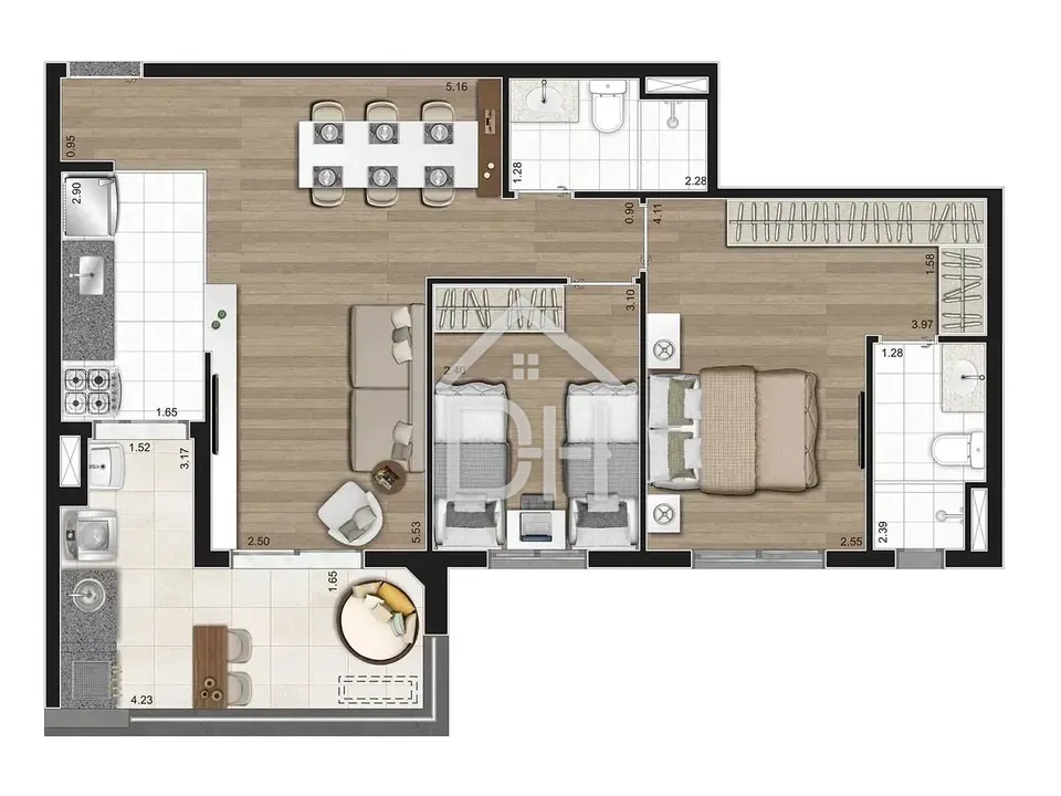 Apartamento em Alto da Lapa — foto 20