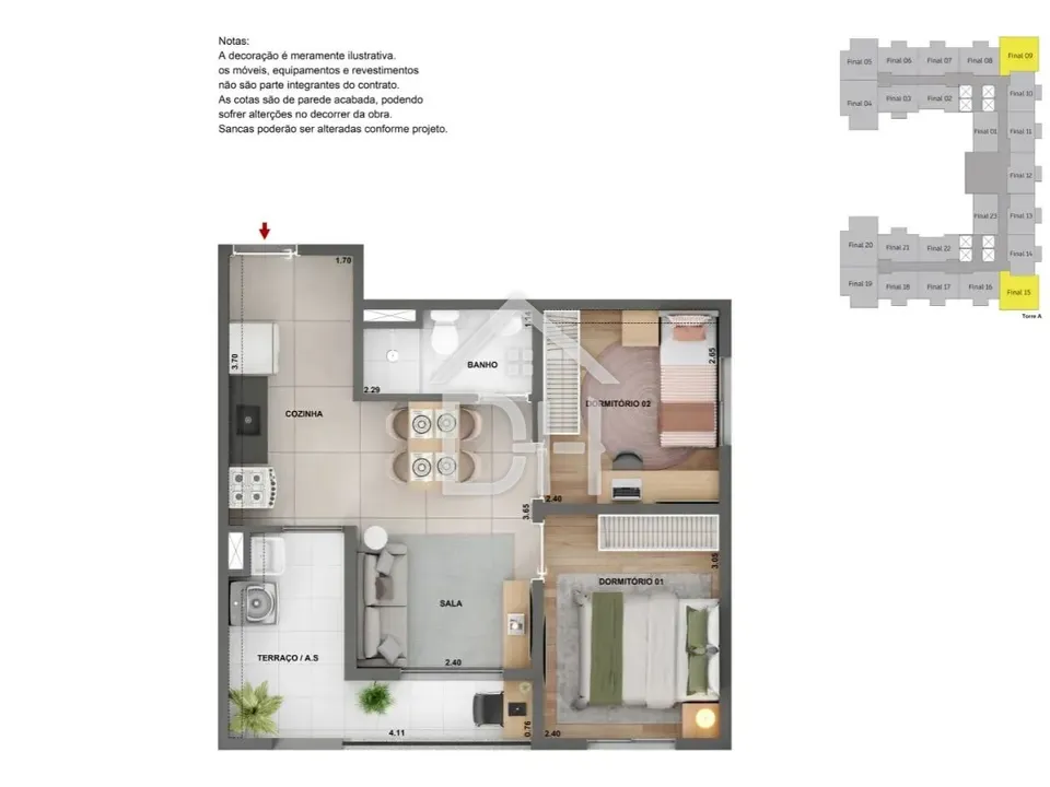 Apartamento na Chácara Santo Antônio — foto 13