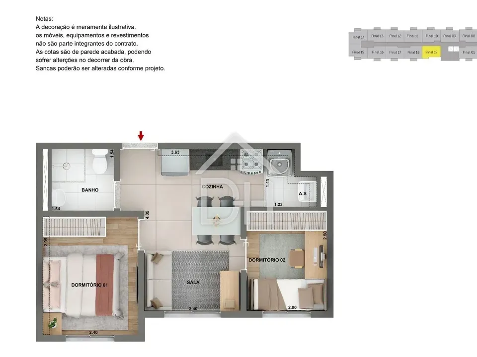 Apartamento na Vila Anastácio — foto 13