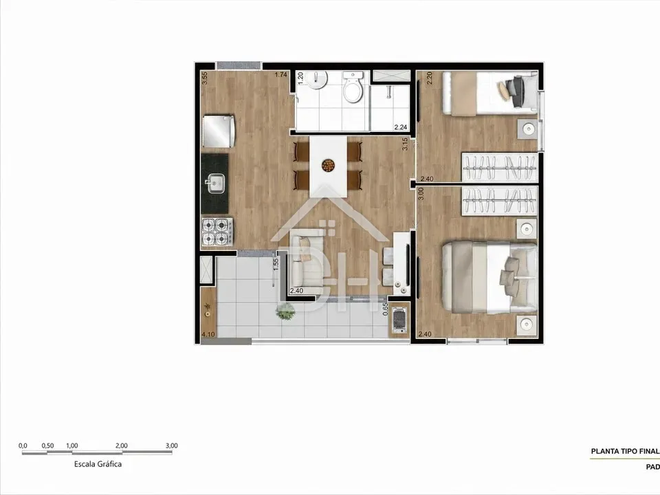 Apartamento em Santo Amaro — foto 16