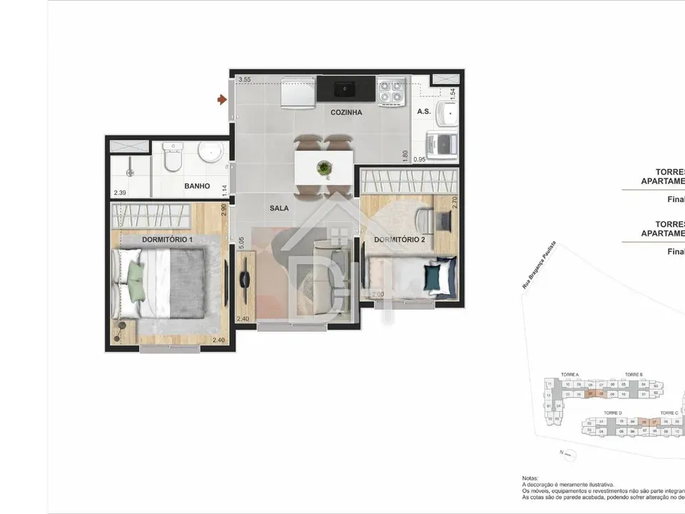 Apartamento na Chácara Santo Antônio — foto 13