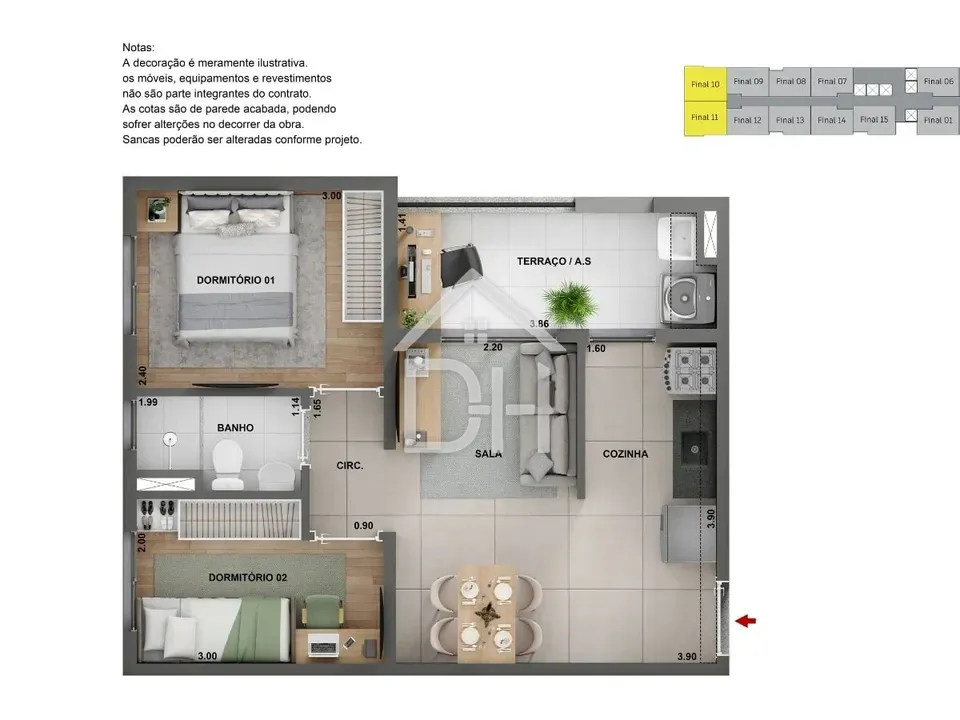 Apartamento em Água Branca — foto 9