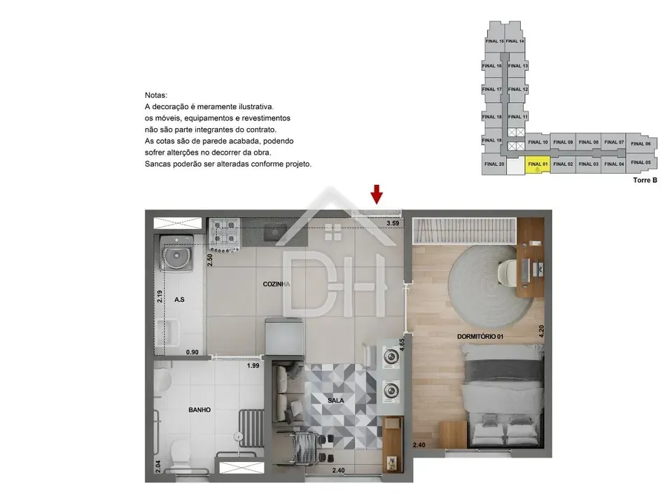 Apartamento em Bom Retiro — foto 13