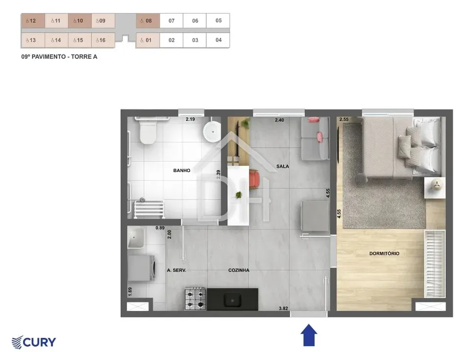Apartamento em Jaguaré — foto 11
