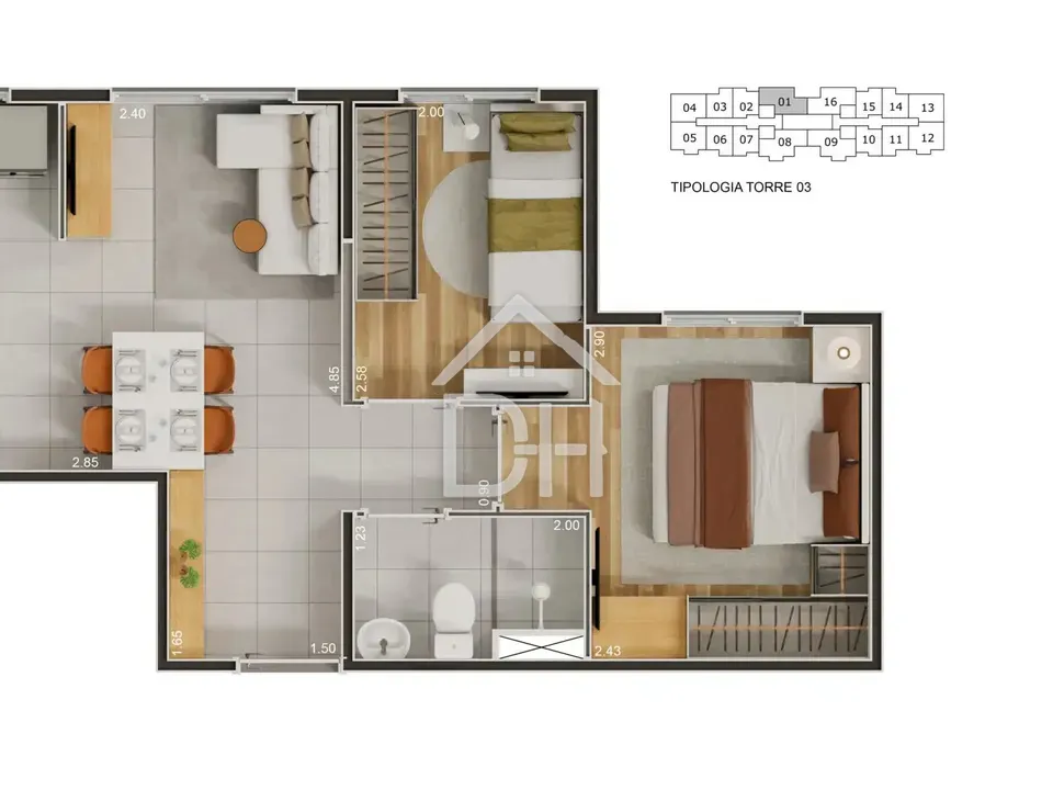 Apartamento em Santo Amaro — foto 19