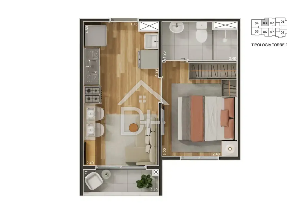 Apartamento em Santo Amaro — foto 17