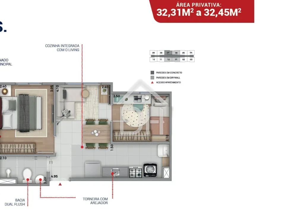 Apartamento em Itaim Paulista — foto 18
