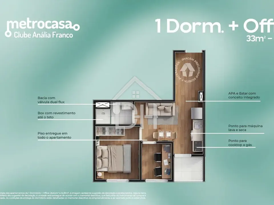 Apartamento na Vila Regente Feijó — foto 19